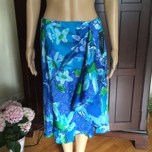 Ralph Lauren silk skirt sz XS NWOT